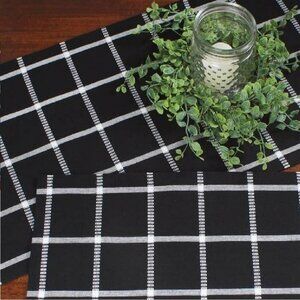 New Blackstone Plaid Table Runner - 36 inch